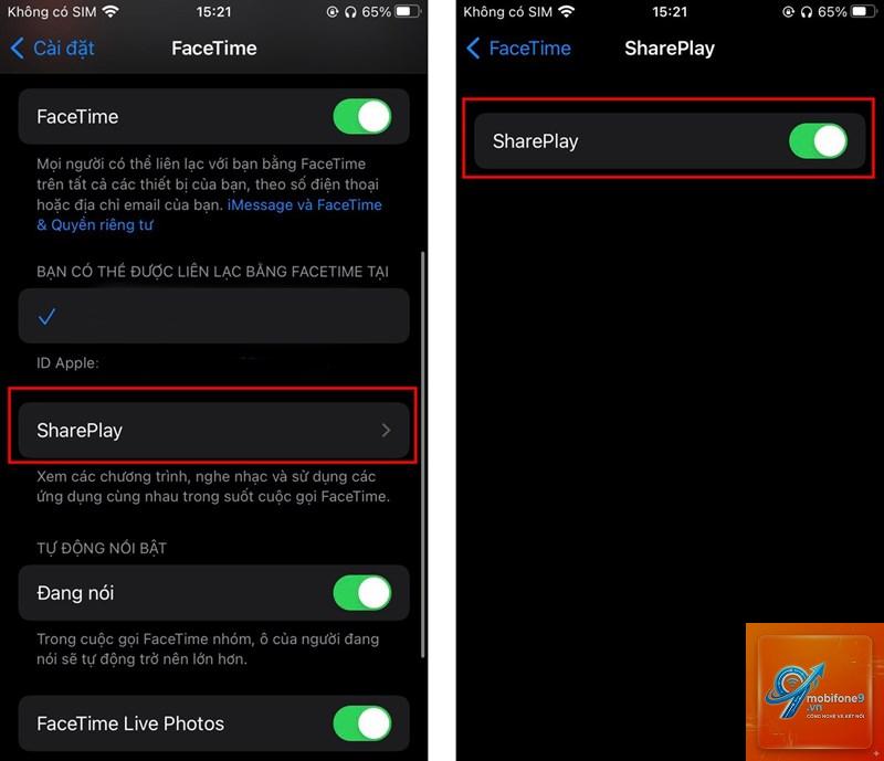 shareplay không hoạt động - Hình 1