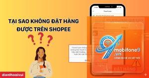 shopee không đặt hàng được trên iphone