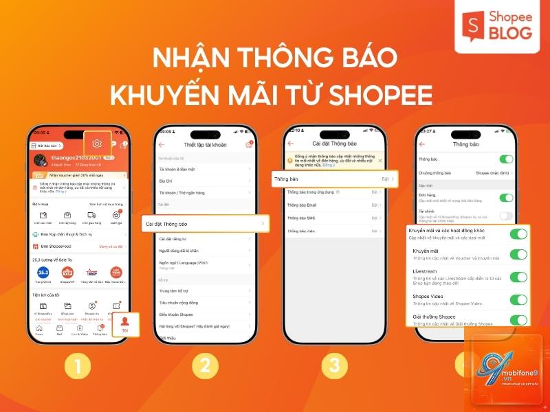 shopee không nhận thông báo trên iphone - Hình 2