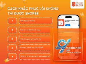 shopee không tải được sản phẩm
