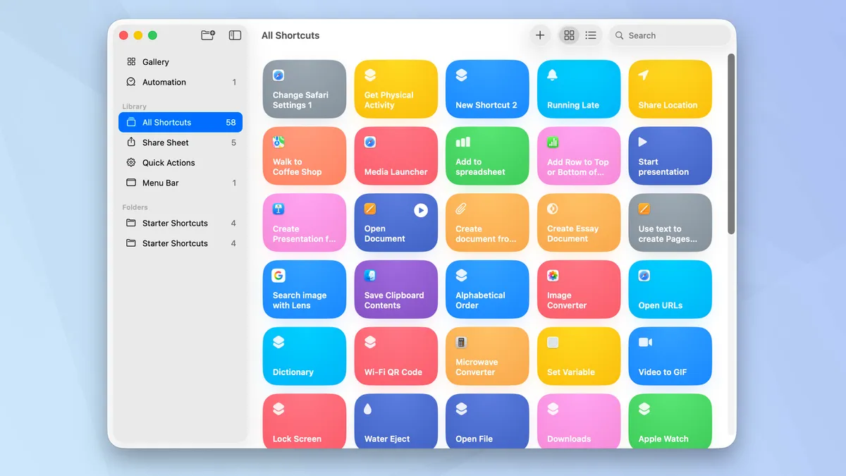 shortcut automation theo vị trí - Hình 1