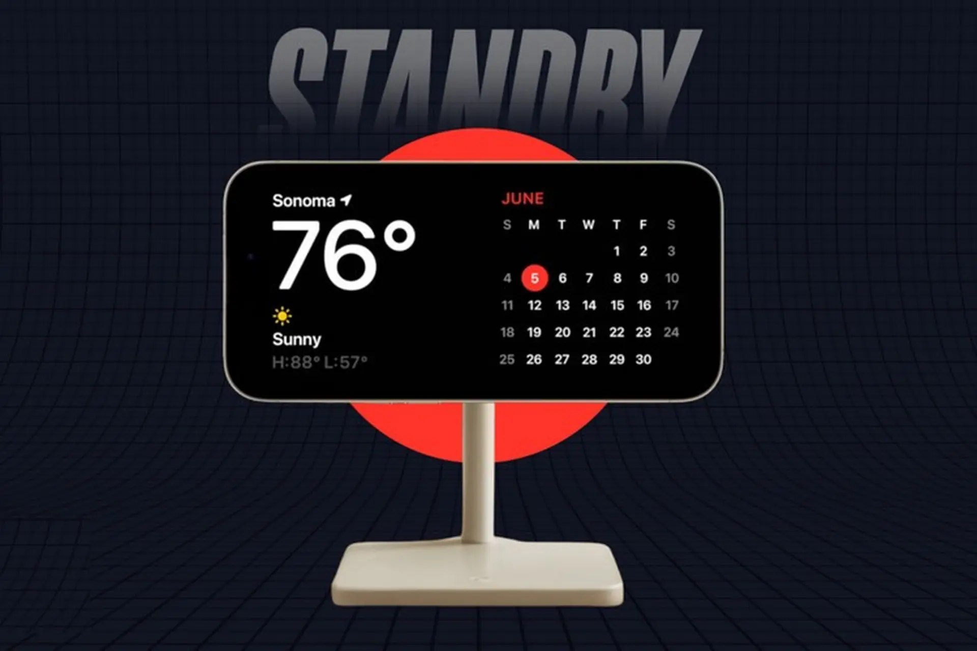 standby mode không hiển thị đồng hồ - Hình 1