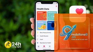 sức khỏe số trên apple