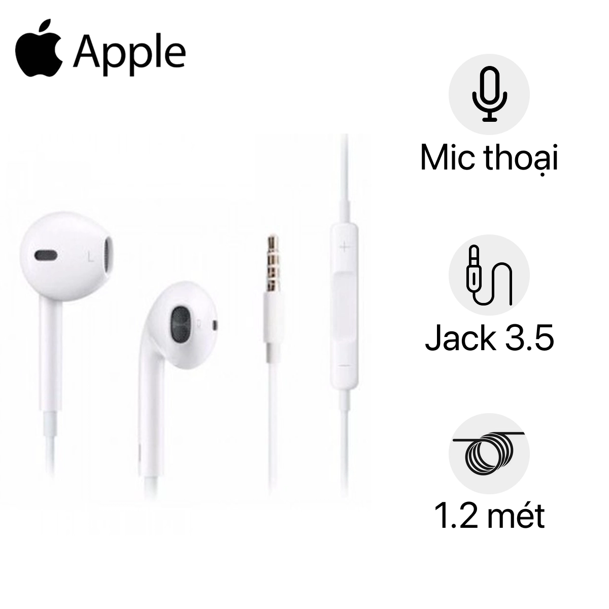tai nghe iPhone jack 3.5 - Hình 4