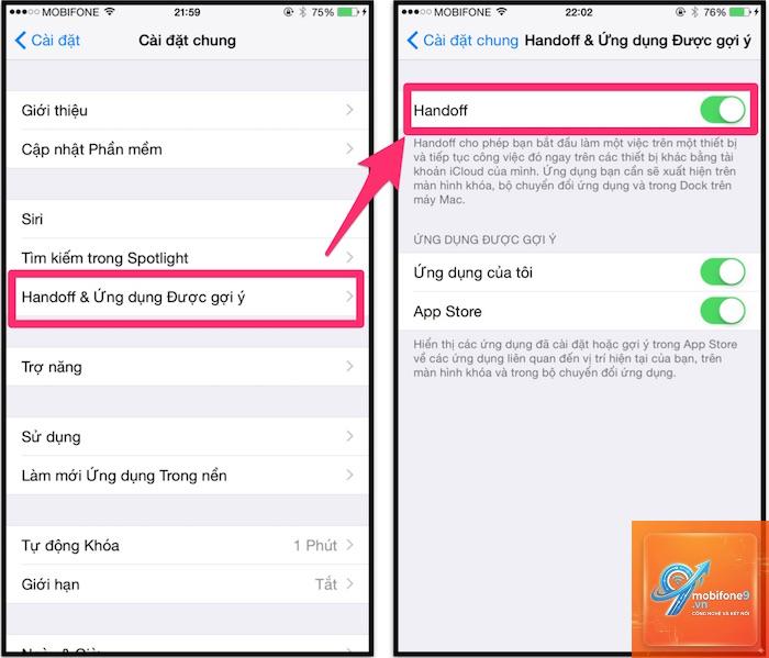 tính liên kết giữa các thiết bị apple - Hình 2