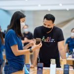 trải nghiệm khách hàng tại apple store