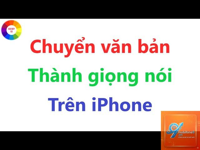 trợ năng iphone không chuyển văn bản thành giọng nói - Hình 5
