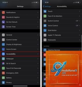 trợ năng iphone không nhận diện âm thanh
