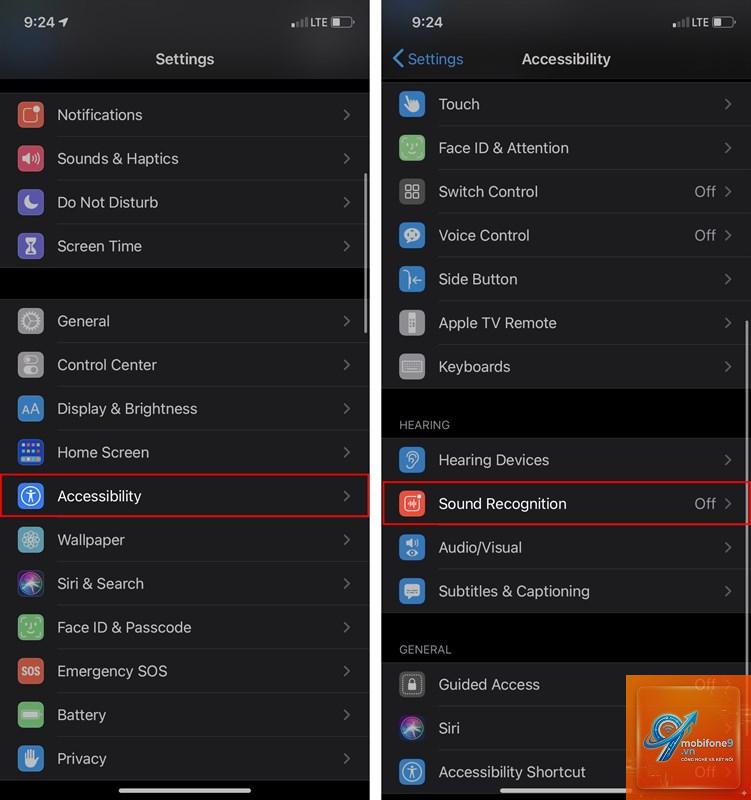 trợ năng iphone không nhận diện âm thanh - Hình 1