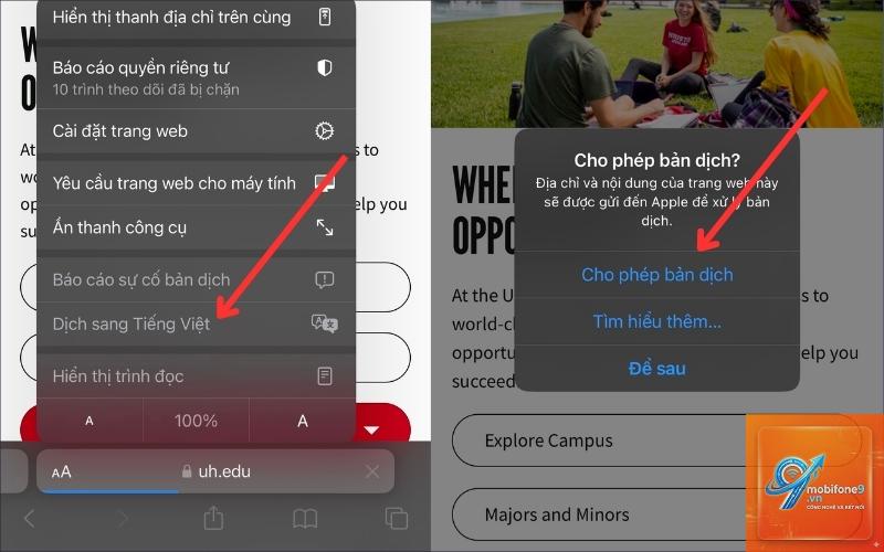 ứng dụng dịch iphone không dịch được web - Hình 4