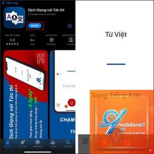 ứng dụng dịch iphone không nhận giọng nói