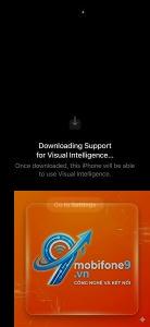 visual intelligence bị lỗi sau cập nhật