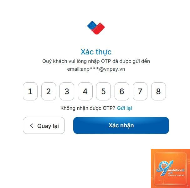 vnpay không nhận otp - Hình 2