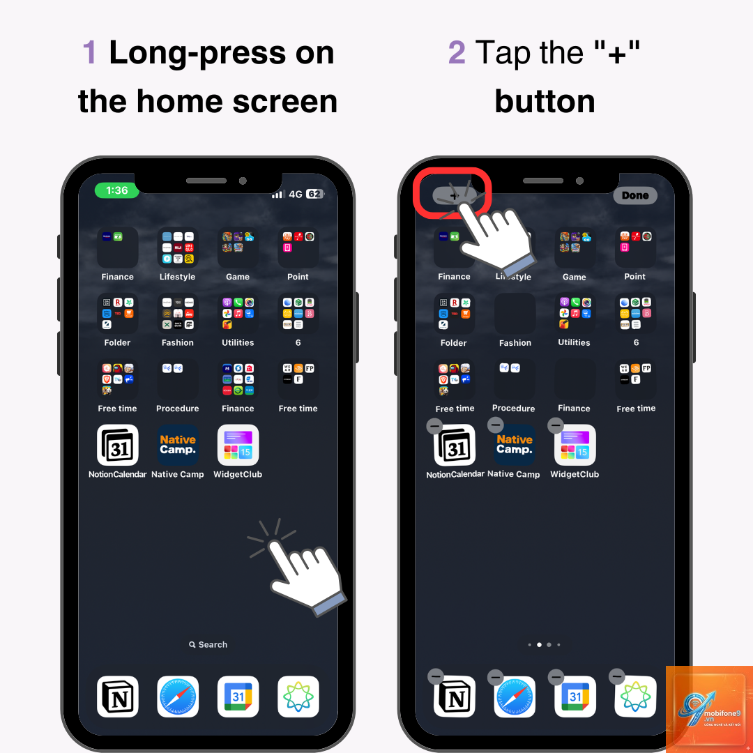 widget iphone bị lỗi - Hình 4