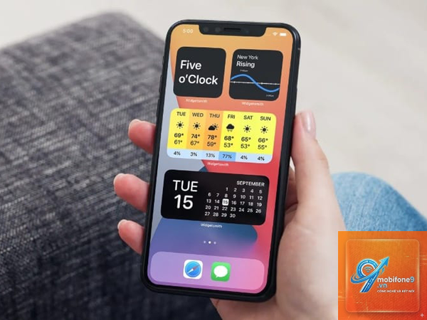 widget iphone bị treo - Hình 2