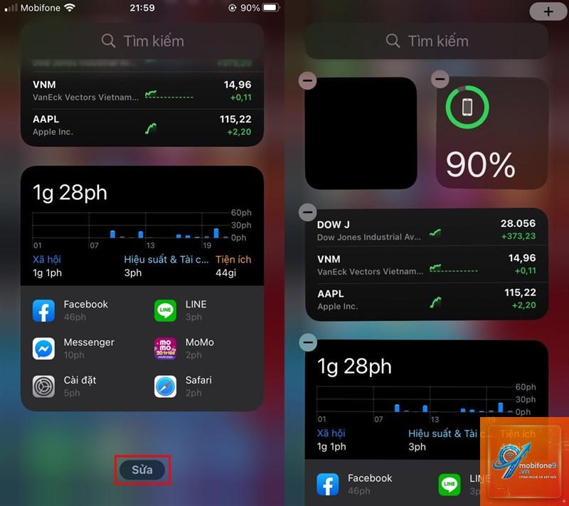 widget iphone hao pin không - Hình 3