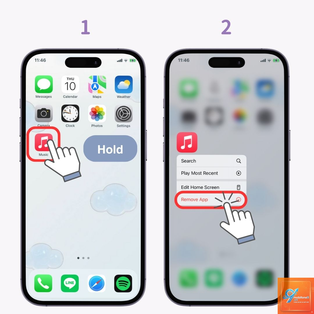 widget iphone không hiển thị dữ liệu - Hình 5