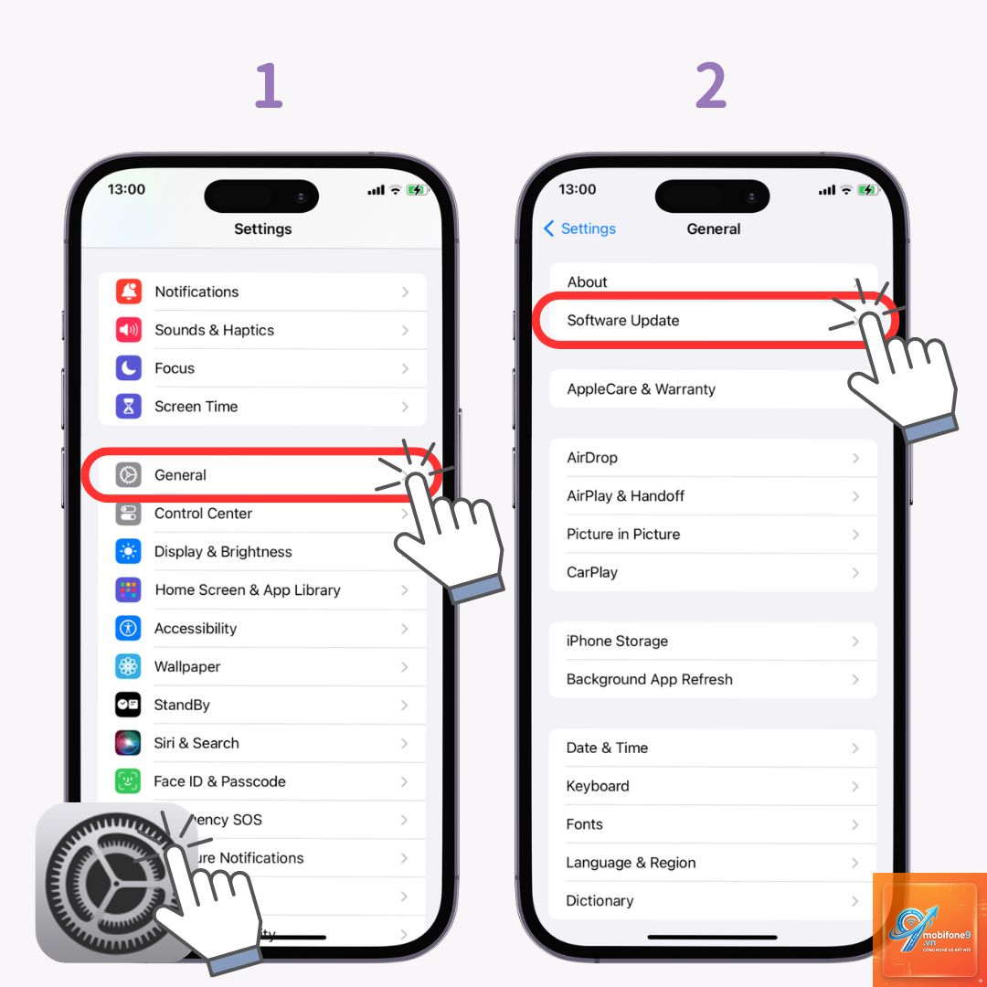 widget iphone không hiển thị dữ liệu - Hình 1