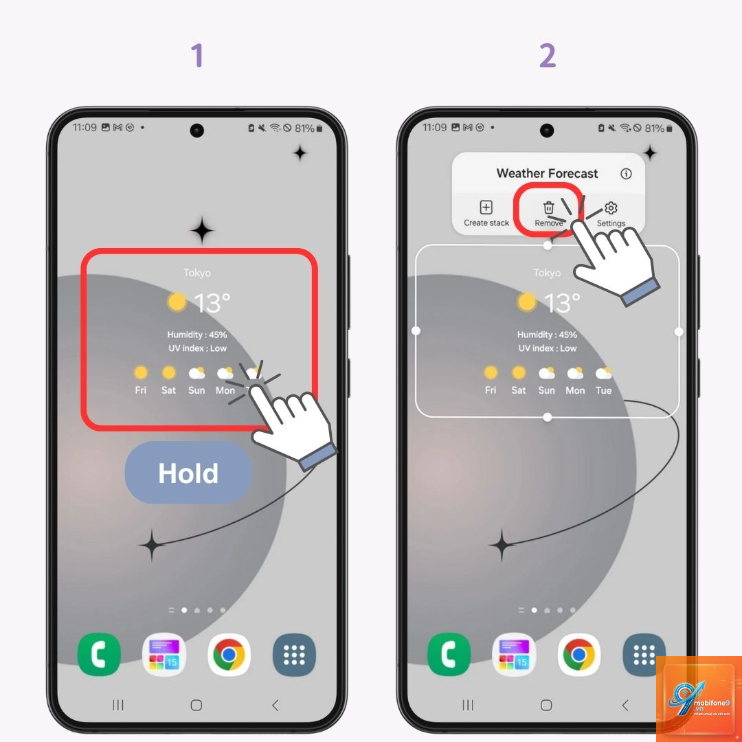 widget thời tiết không chính xác - Hình 4