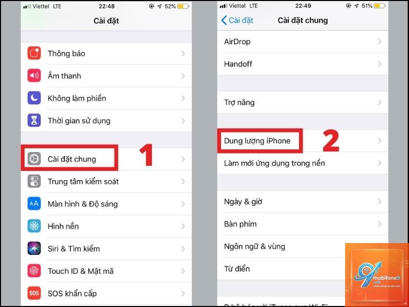 xóa dữ liệu trên iPhone - Hình 3