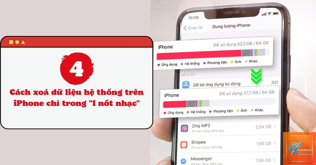 xóa dữ liệu trên iPhone - Hình 5
