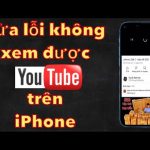 youtube không phát được video trên iphone