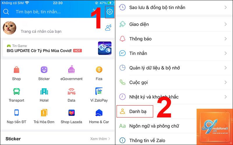 zalo không đồng bộ danh bạ trên iphone - Hình 4