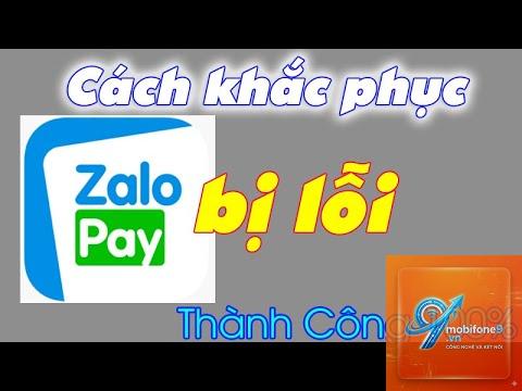 zalopay bị lỗi sau cập nhật - Hình 1