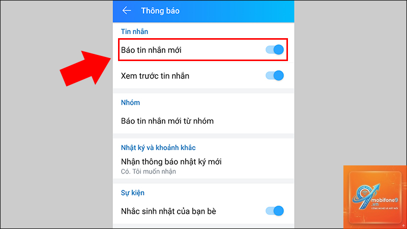 zalopay không nhận thông báo - Hình 3