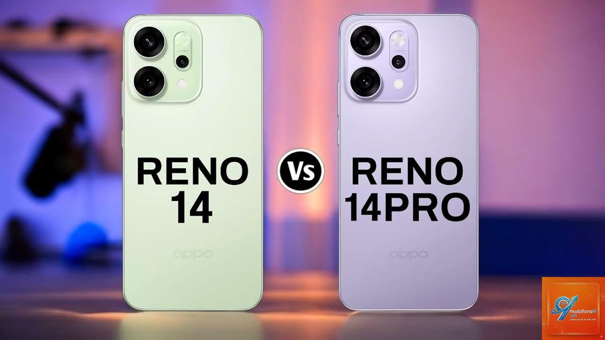 So Sánh OPPO Reno14 Và Reno14 Pro - Hình 1