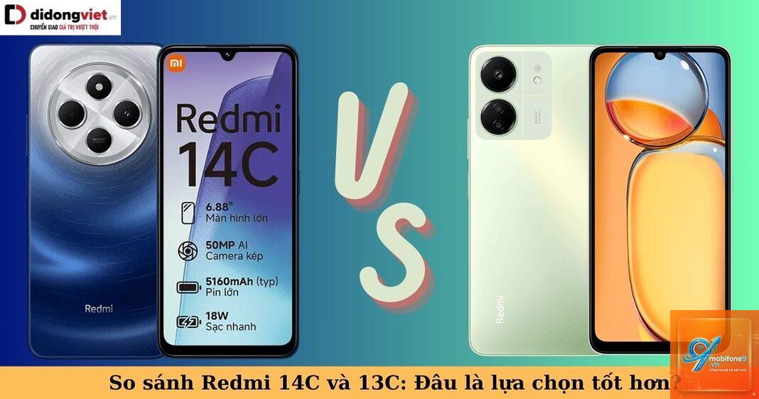 So Sánh Redmi 14C Và Redmi 13C - Hình 1