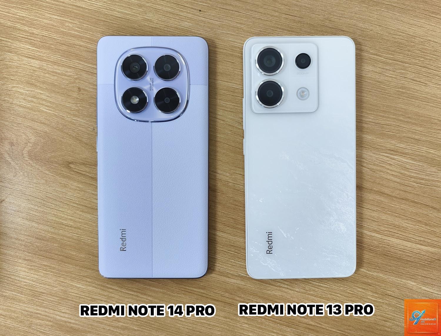 So Sánh Redmi Note 14 Pro Và Redmi Note 13 Pro - Hình 3