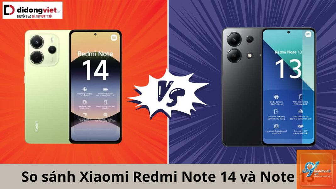 So Sánh Redmi Note 14 Và Redmi Note 13 - Hình 3