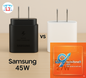So Sánh Sạc Nhanh iPhone Và Samsung