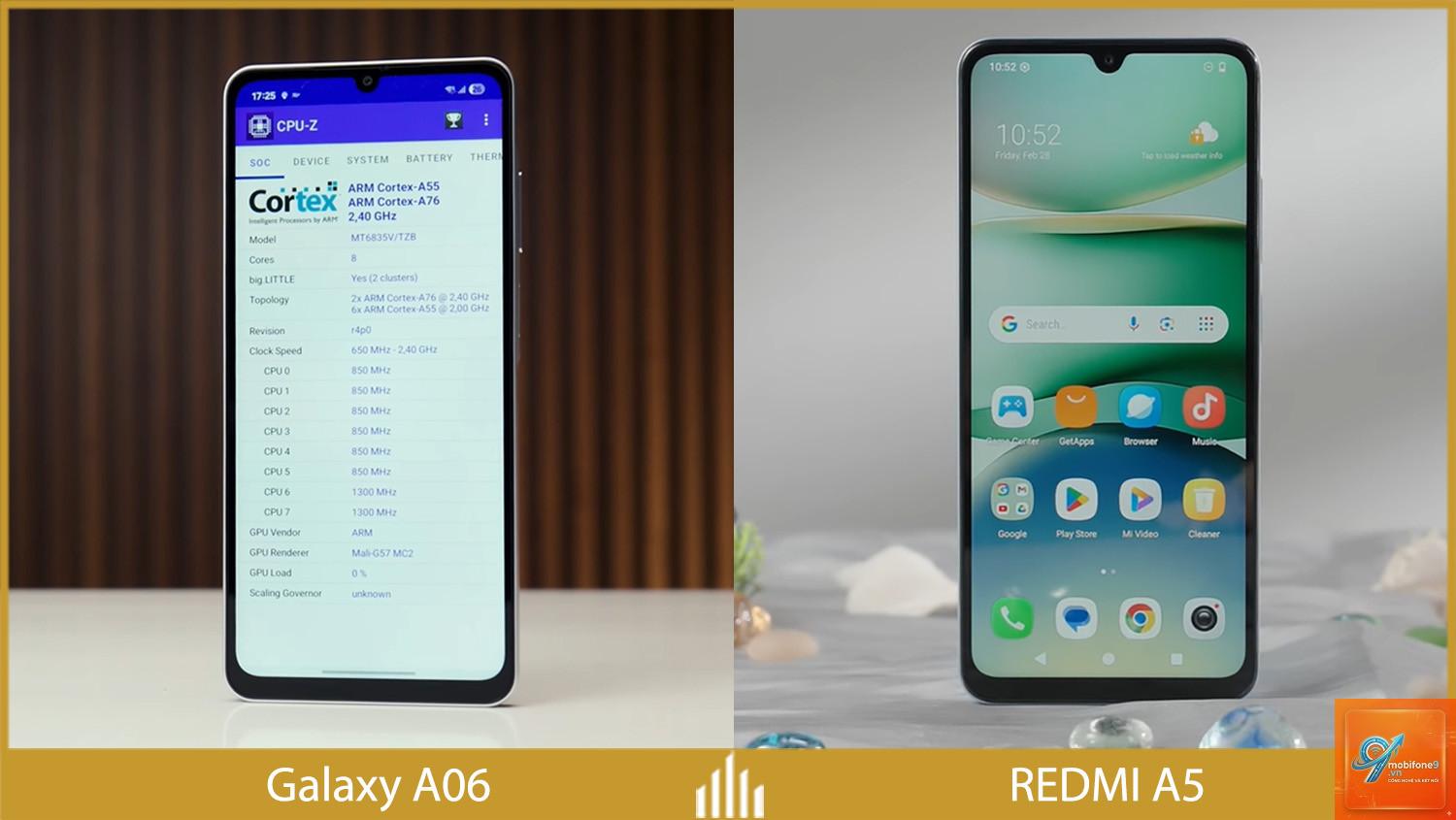 So Sánh Samsung Galaxy A06 Và Redmi A5 - Hình 2