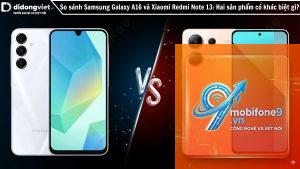 So Sánh Samsung Galaxy A16 Và Redmi 13