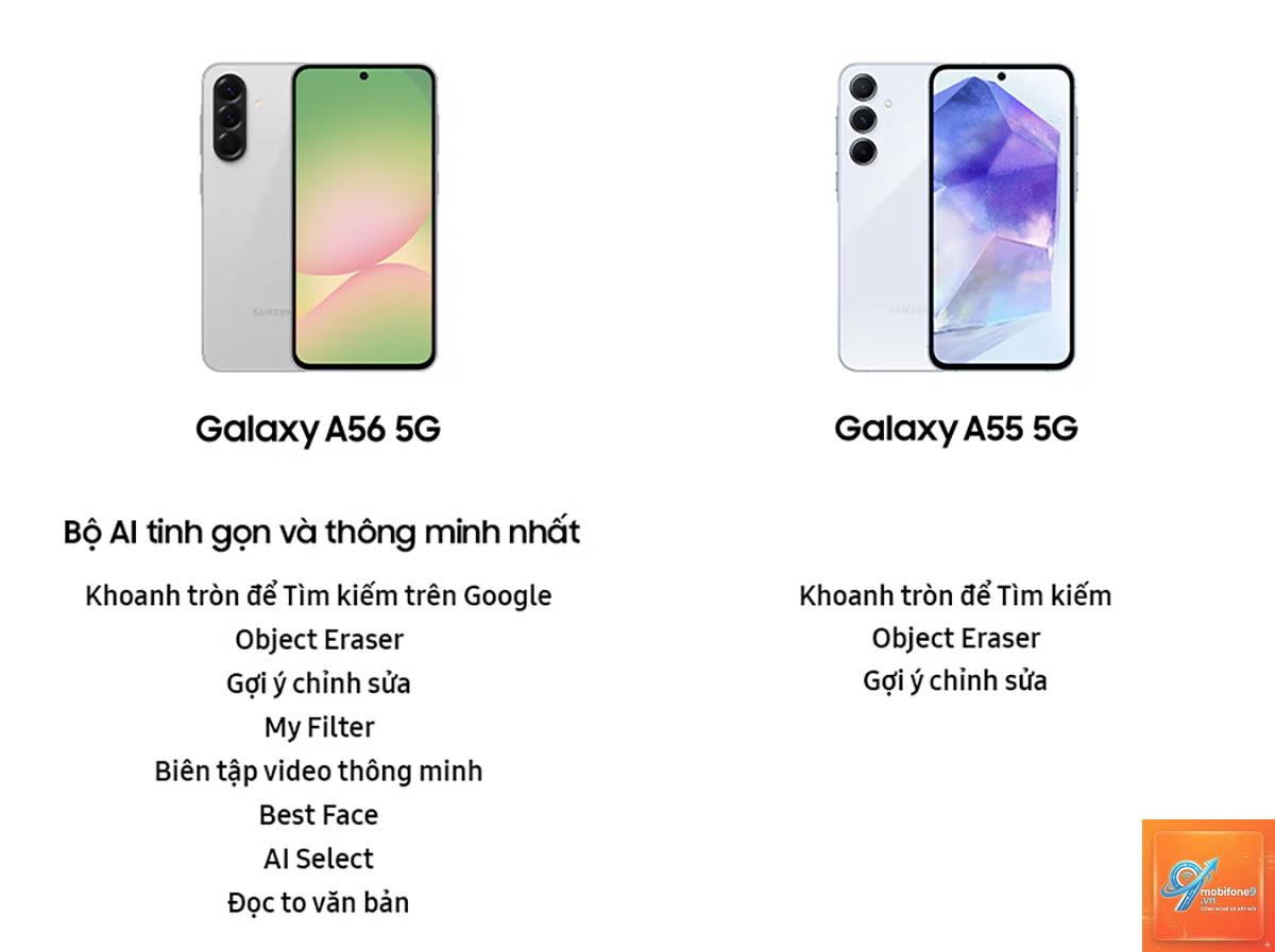 So Sánh Samsung Galaxy A56 Và Galaxy A55 - Hình 2