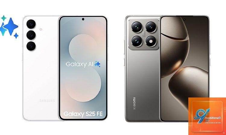 So Sánh Samsung Galaxy S25 FE Và Xiaomi 14T Pro - Hình 2