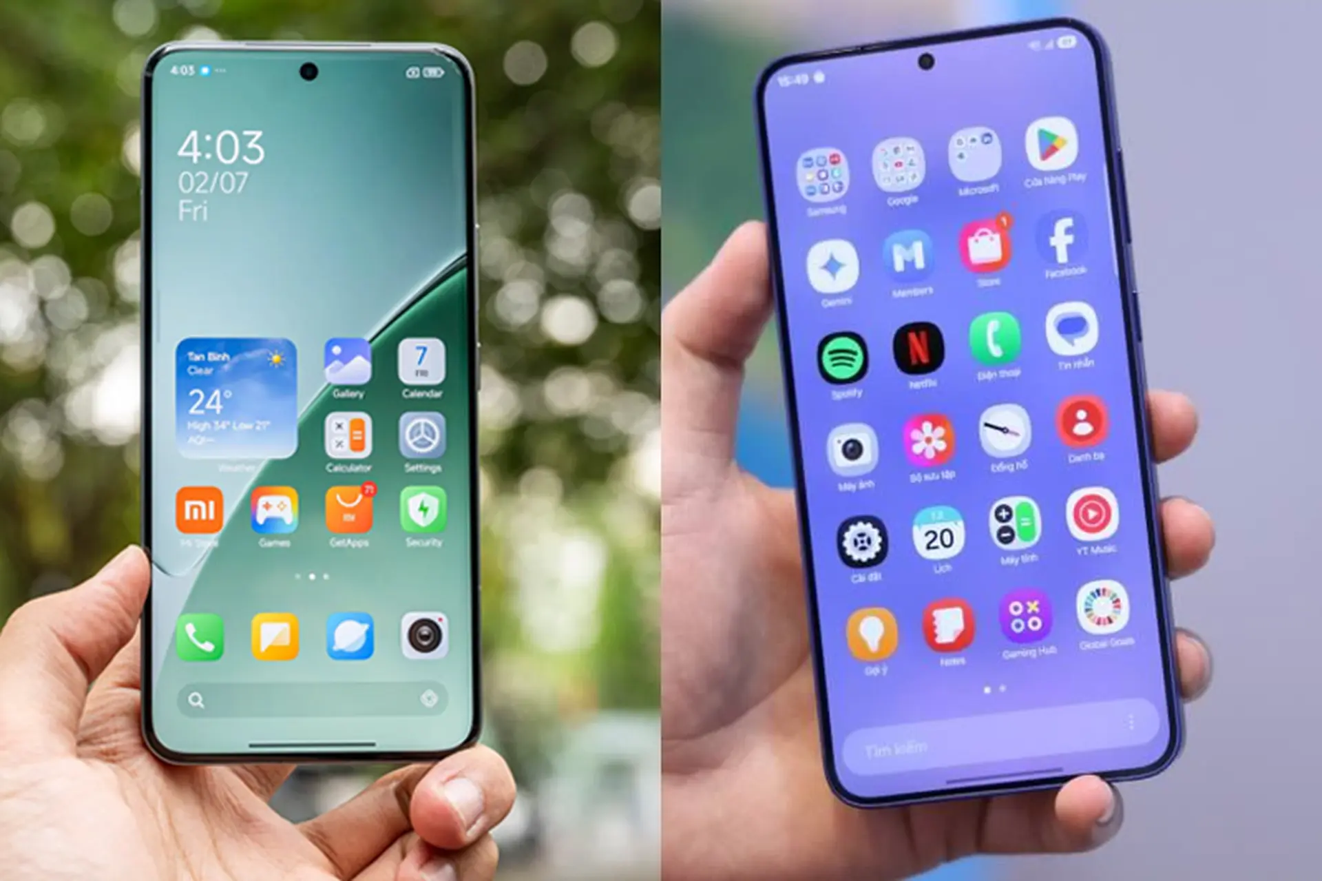 So Sánh Samsung Galaxy S25 Plus Và Xiaomi 15 Pro - Hình 2