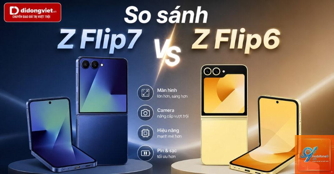 So Sánh Samsung Galaxy Z Flip7 Và Z Flip6 - Hình 4