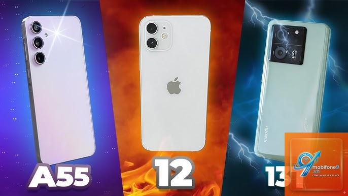 So Sánh iPhone 12 Và Samsung Galaxy A55 - Hình 1