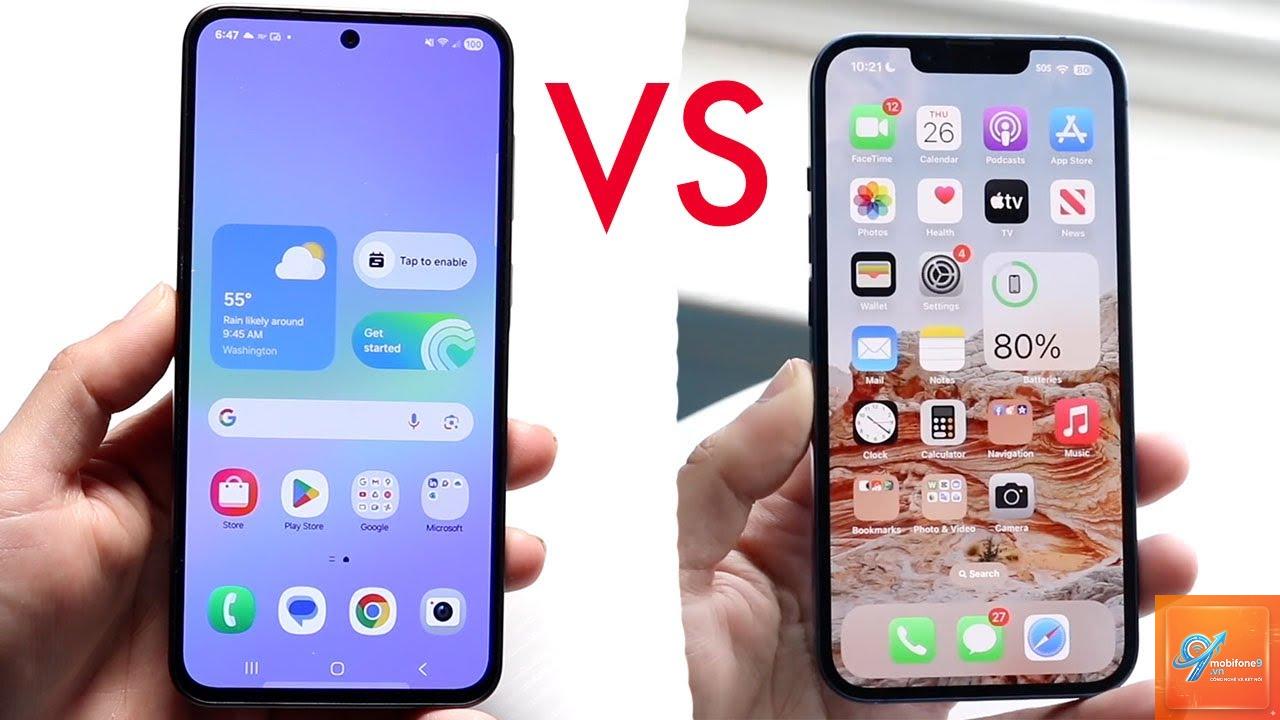 So Sánh iPhone 13 Và Samsung Galaxy A36 - Hình 1