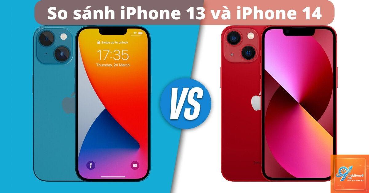 So Sánh iPhone 14 Và iPhone 13 - Hình 1