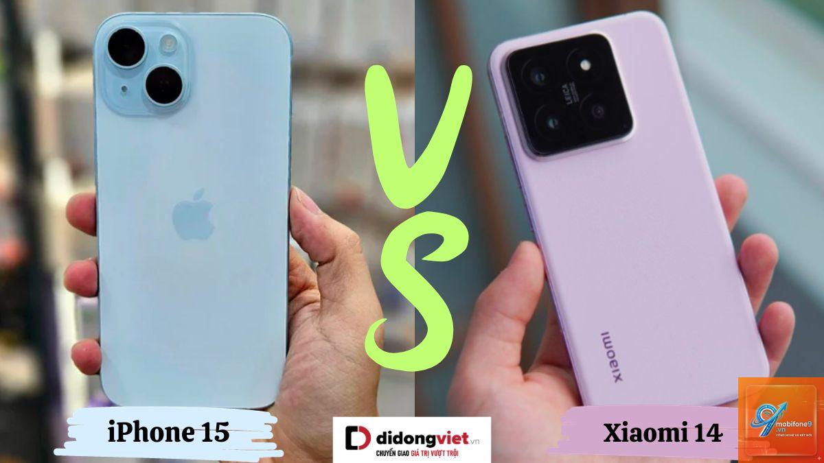 So Sánh iPhone 15 Và Xiaomi 14 - Hình 4