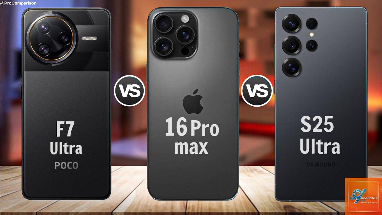 So Sánh iPhone 16 Pro Max Và POCO F7 Ultra - Hình 3