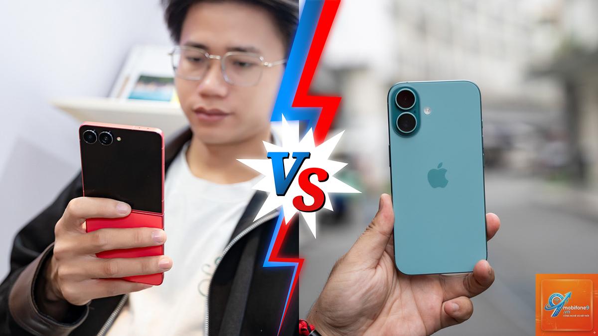 So Sánh iPhone 16 Pro Max Và Samsung Galaxy Z Flip7 - Hình 2