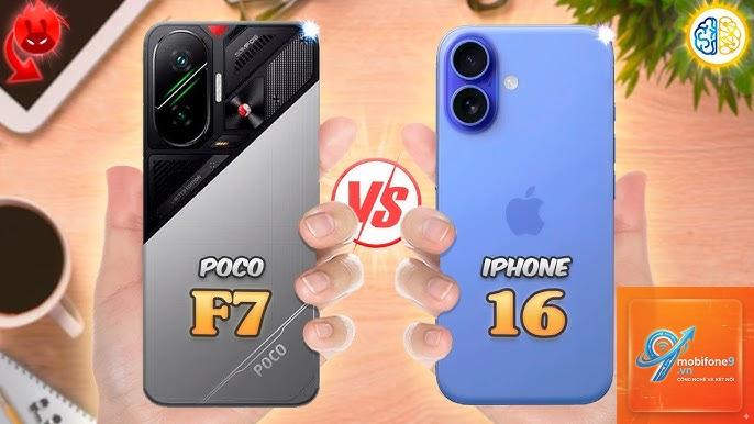 So Sánh iPhone 16 Pro Và POCO F7 - Hình 4