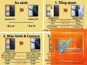 So Sánh realme C75 Và C65