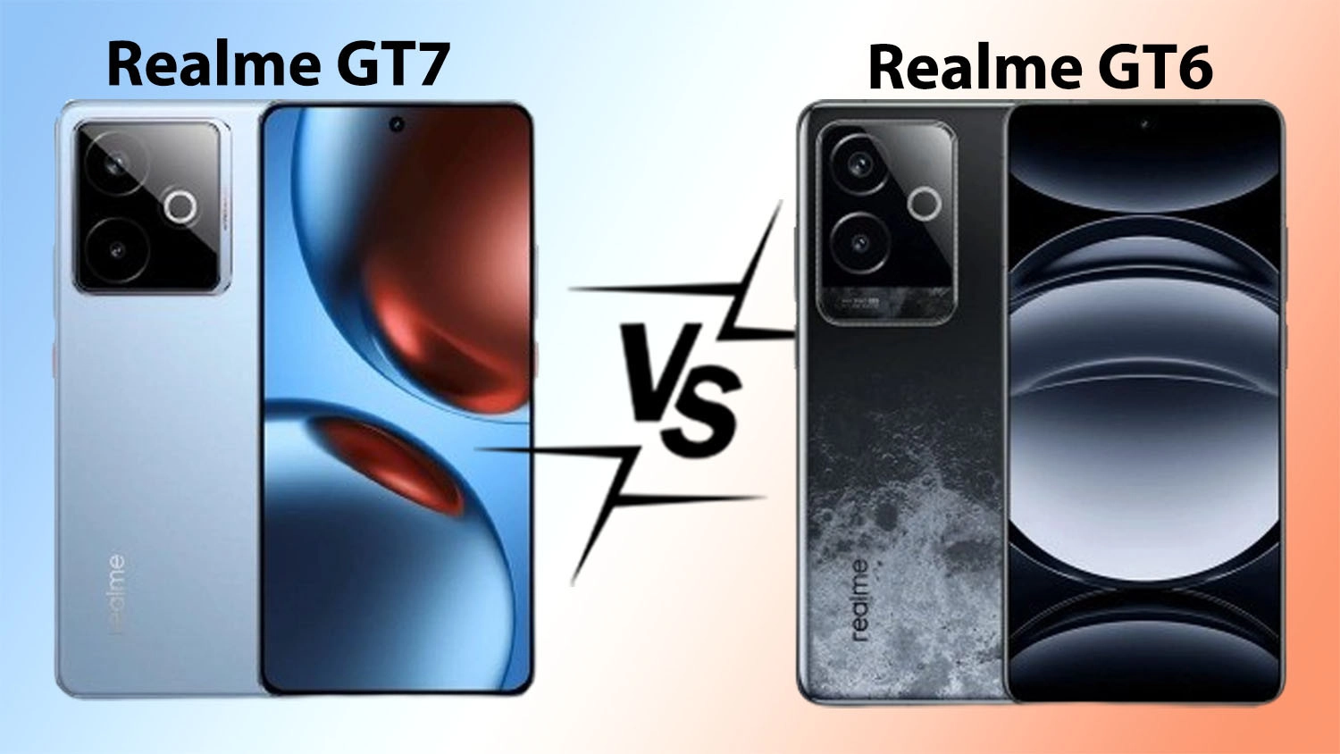 So Sánh realme GT 7 Và GT 6 - Hình 1