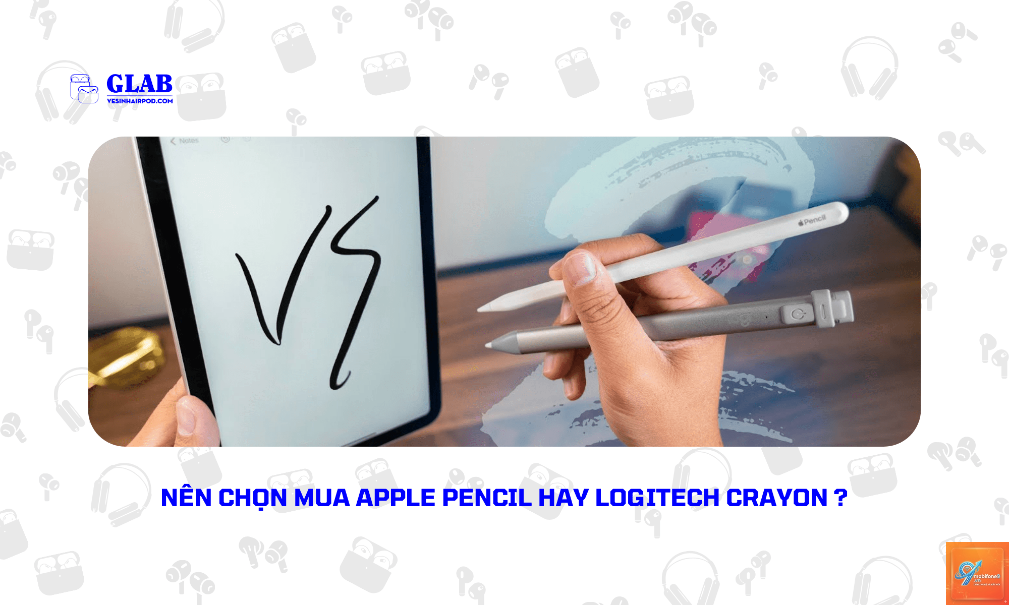 So sánh Apple Pencil Pro và Logitech Crayon - Hình 3